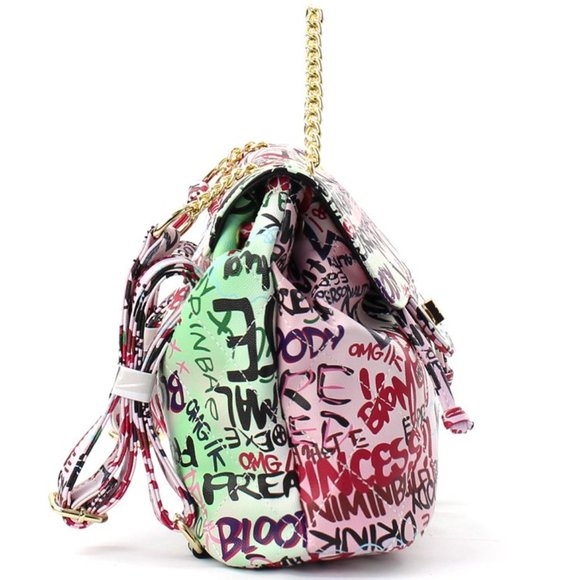 What\'s on your Mind Graffiti Backpack main image 7